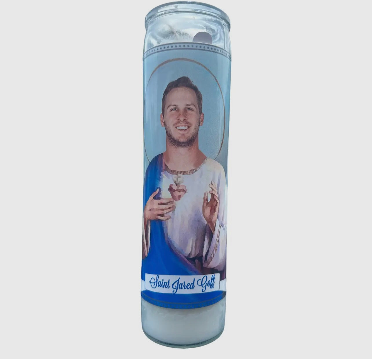 Jared Goff Altar Candle