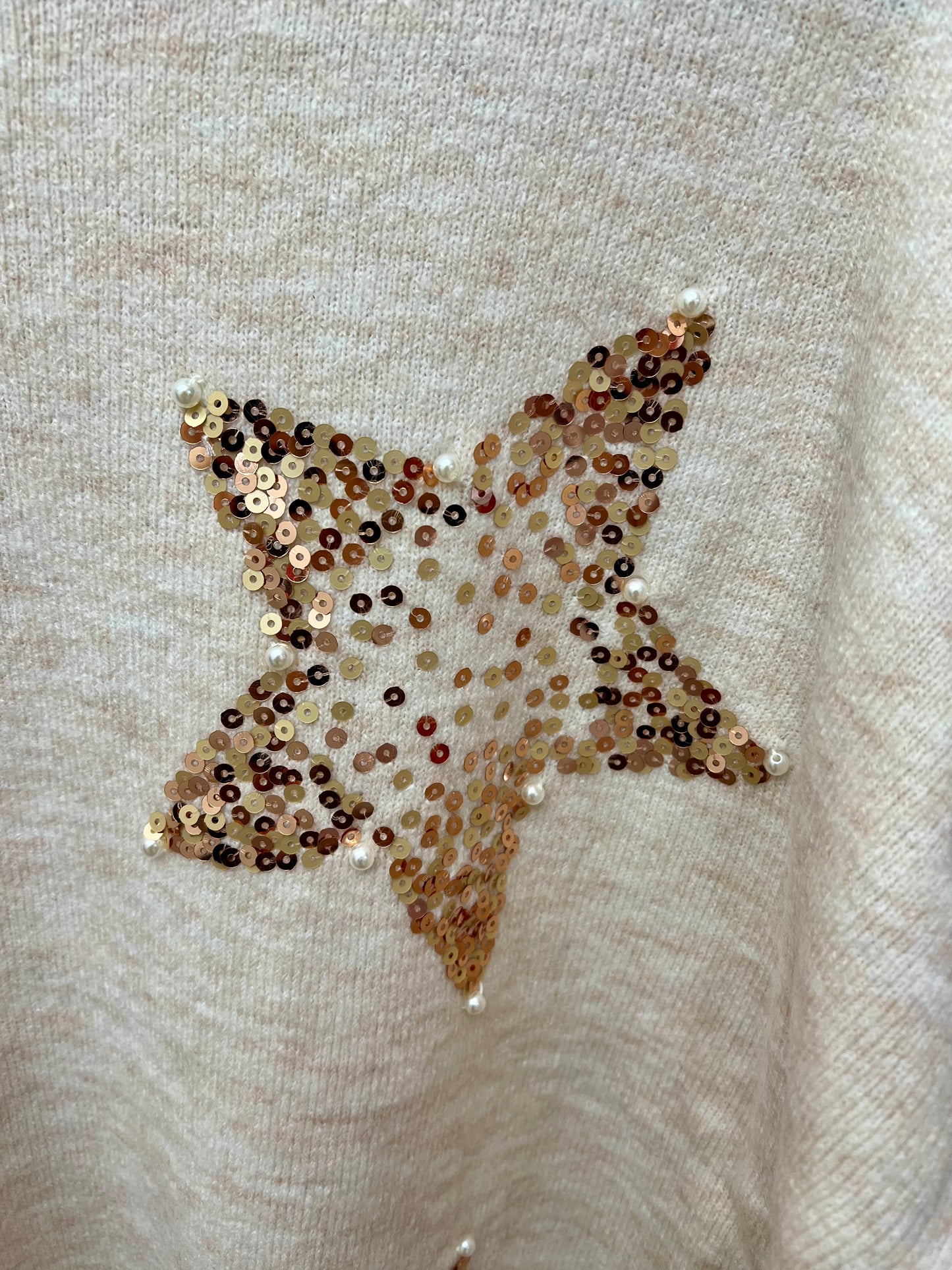 Gold Stars Sweater