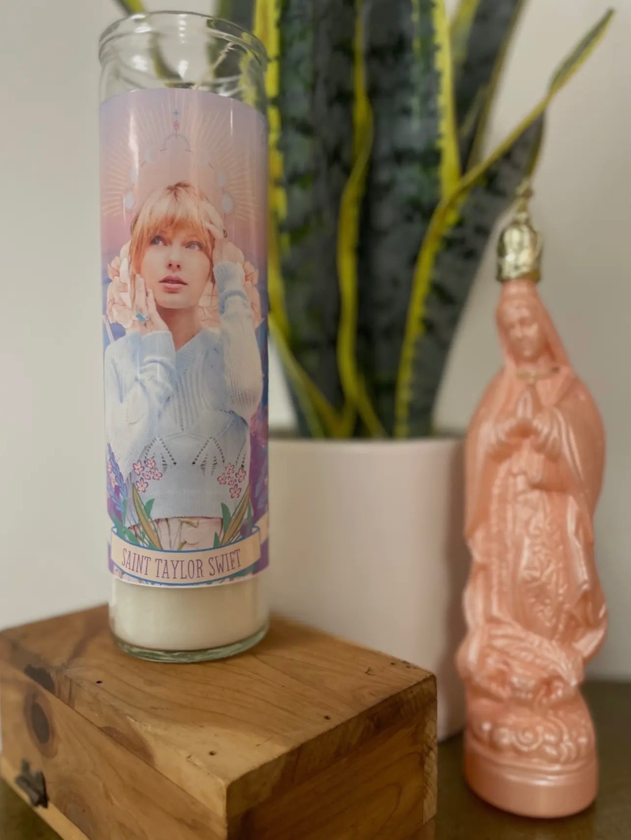 Taylor Swift Altar Candle.