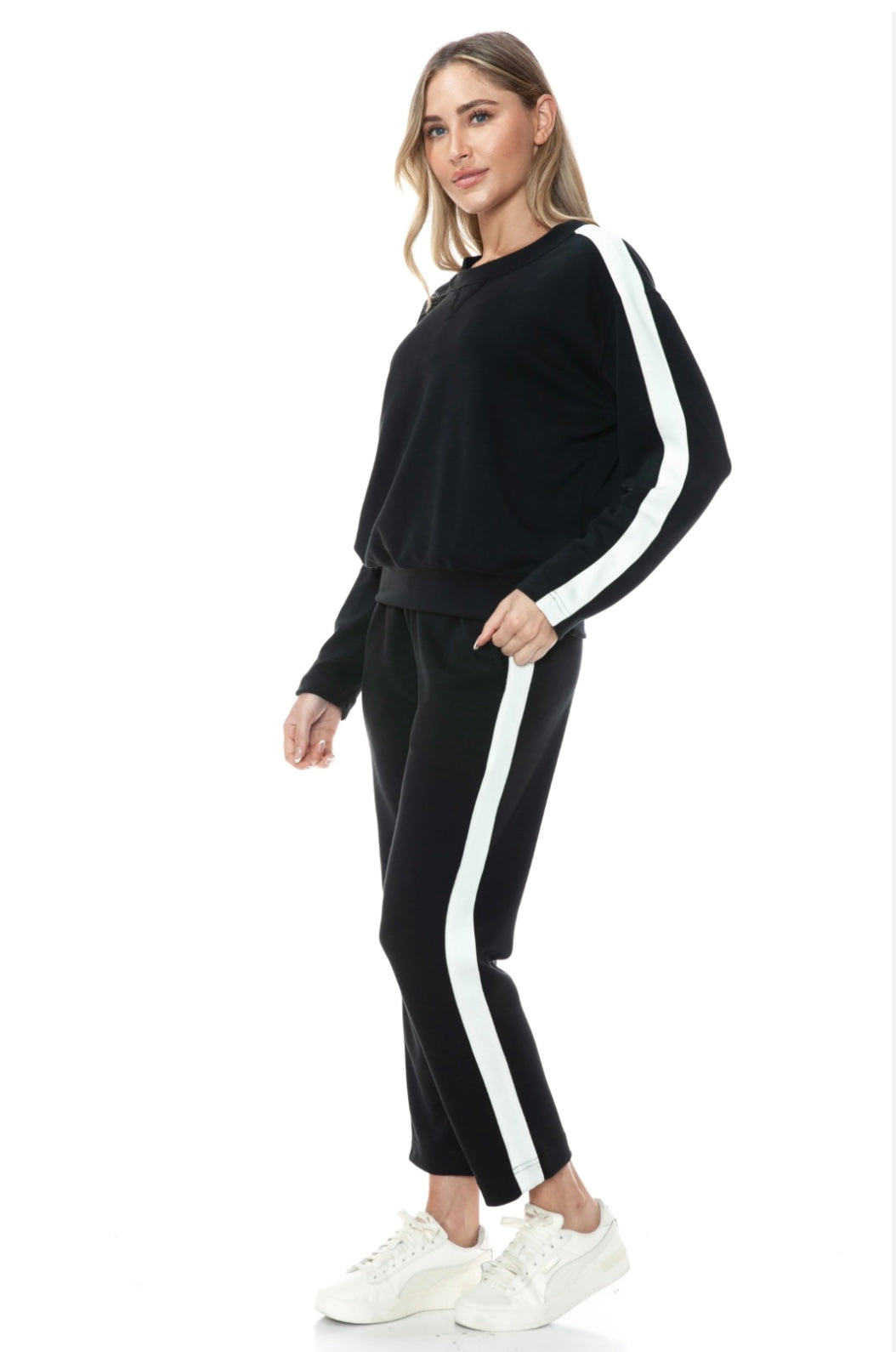 Mix & Match Stripe Crewneck