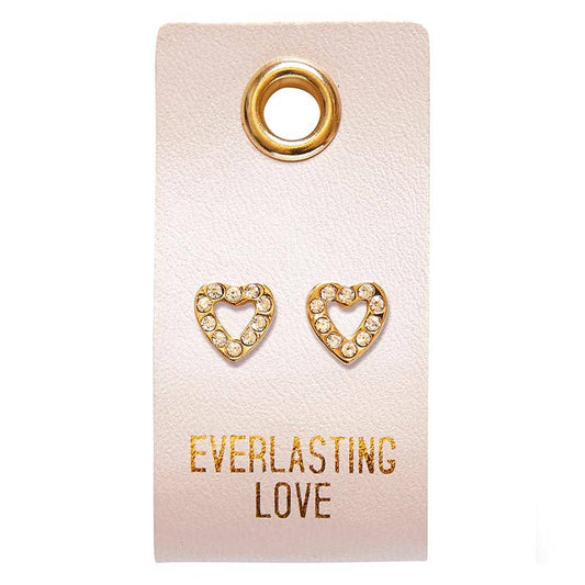 Heart Stud Earrings
