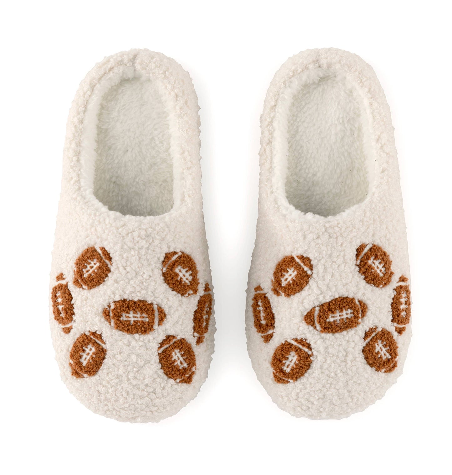 Football Sherpa Slippers