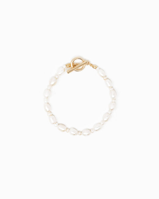 Pearl Toggle Bracelet