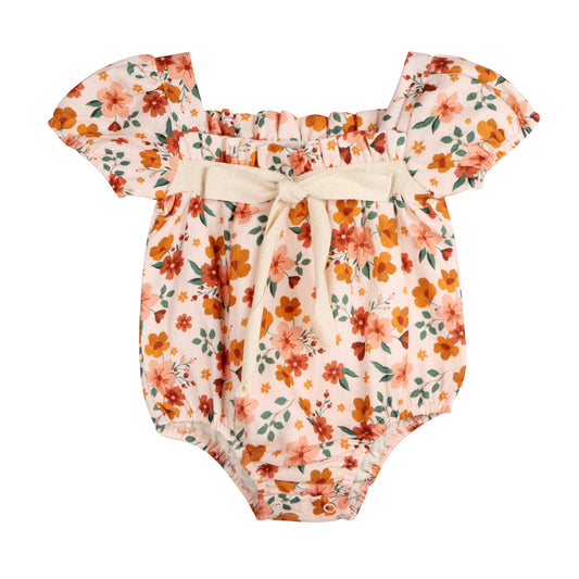 Floral Bubble Romper