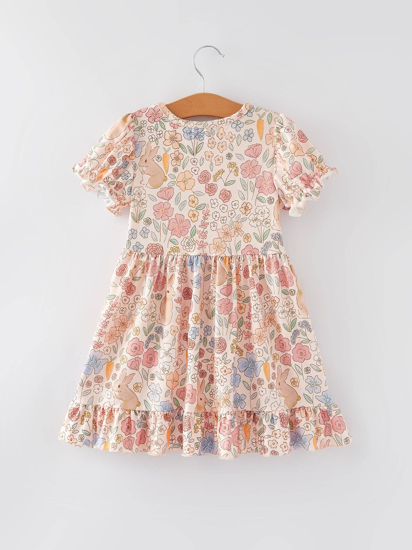 Easter Floral Toddler Dress