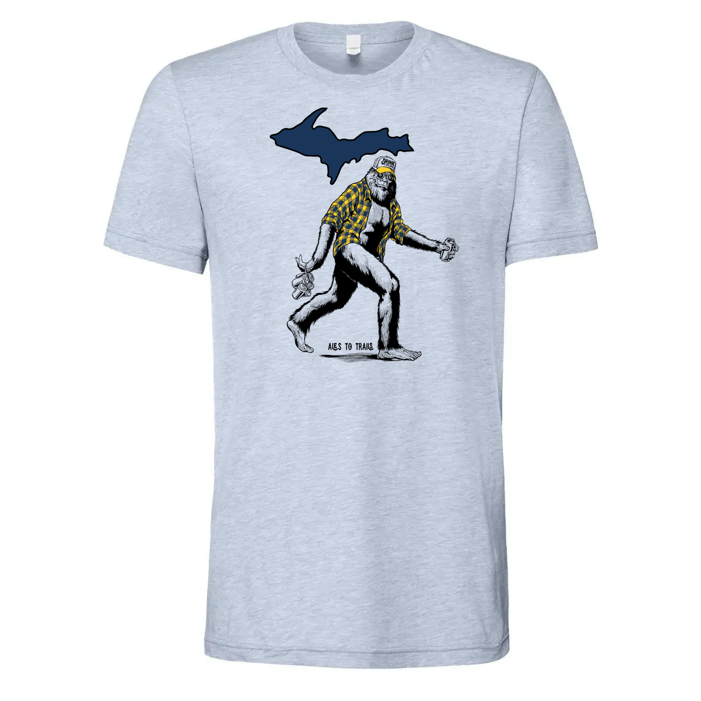 Sasquatch Go Blue T-Shirt