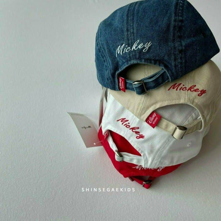 Denim Mickey Hat