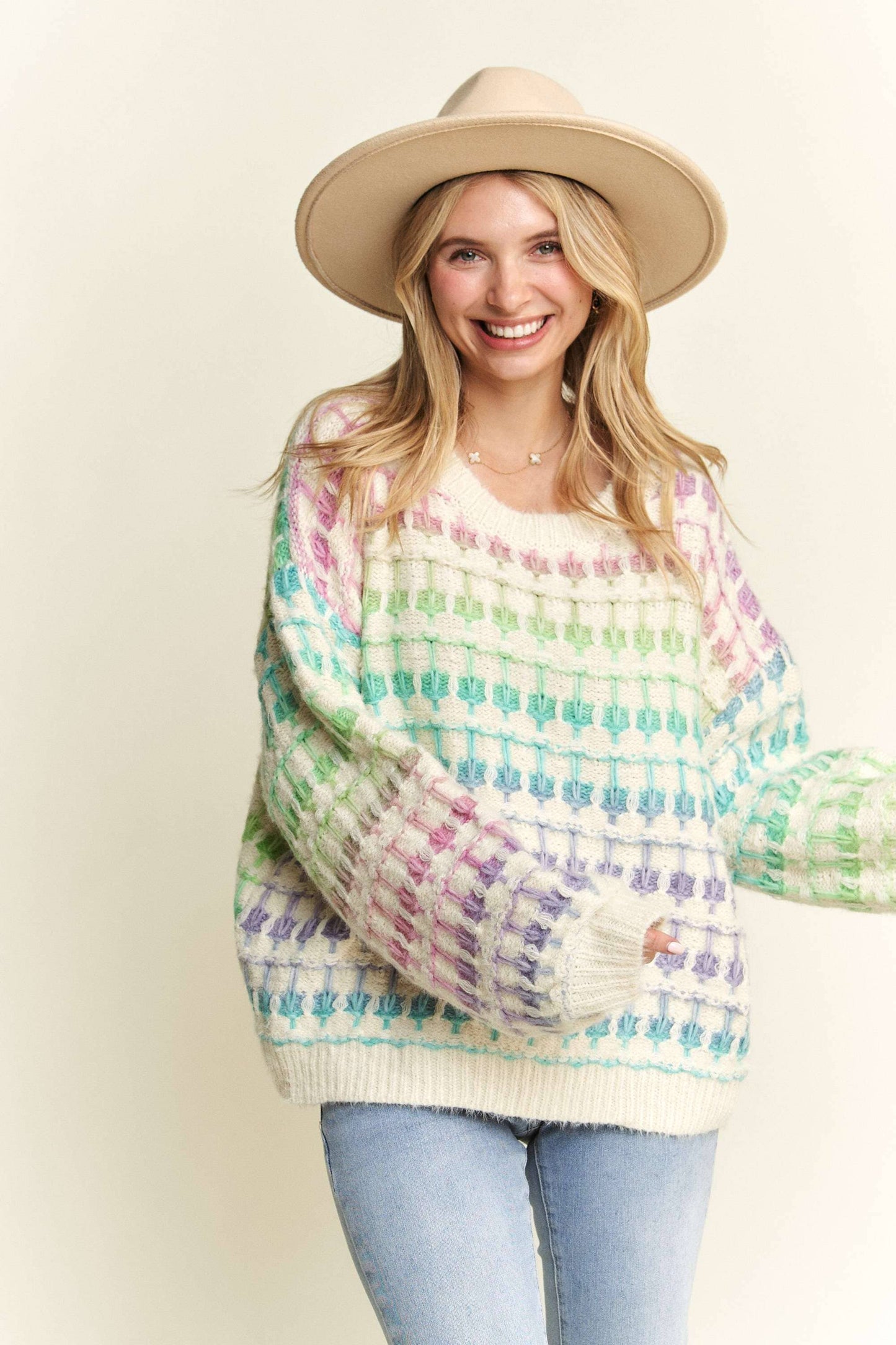 Multi Colored Sweater
