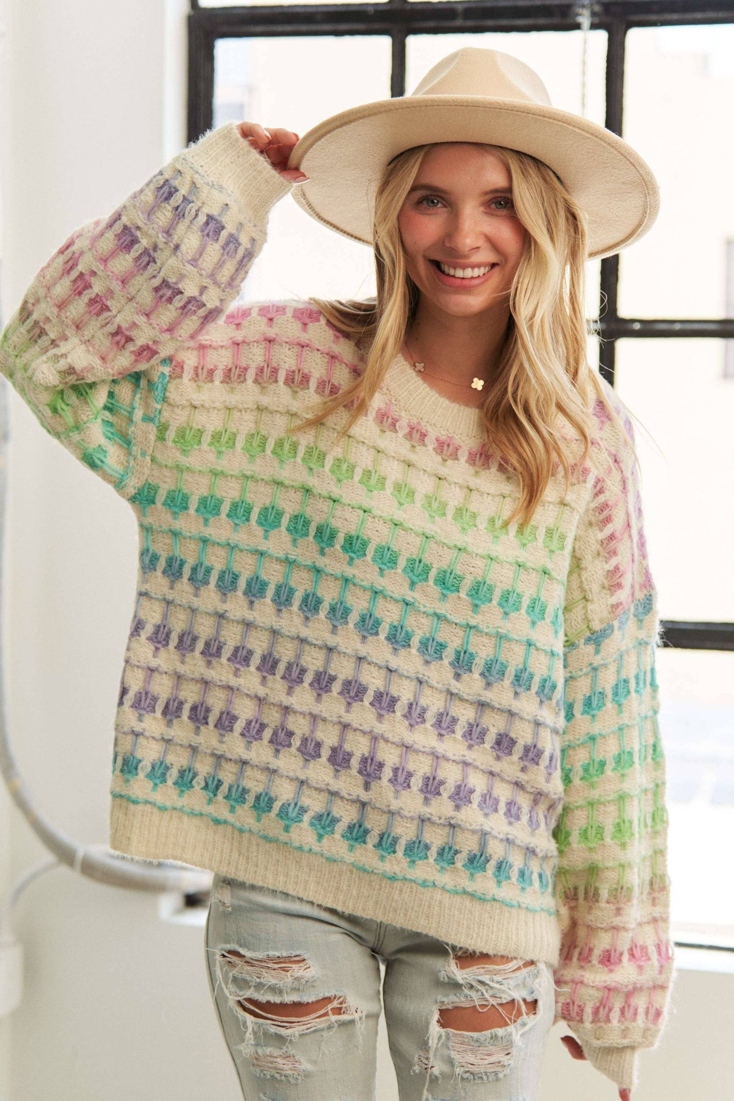 Multi Colored Sweater