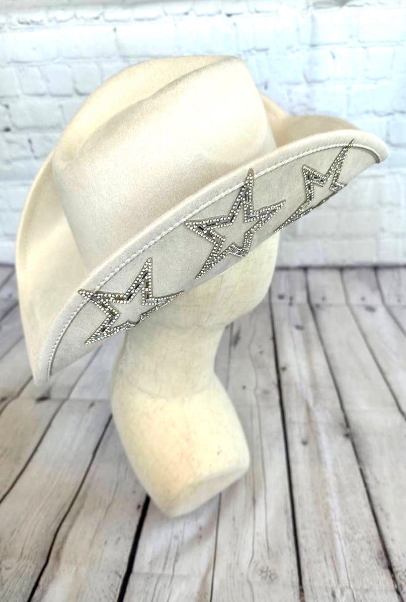 Rhinestone Star Cowboy Hat