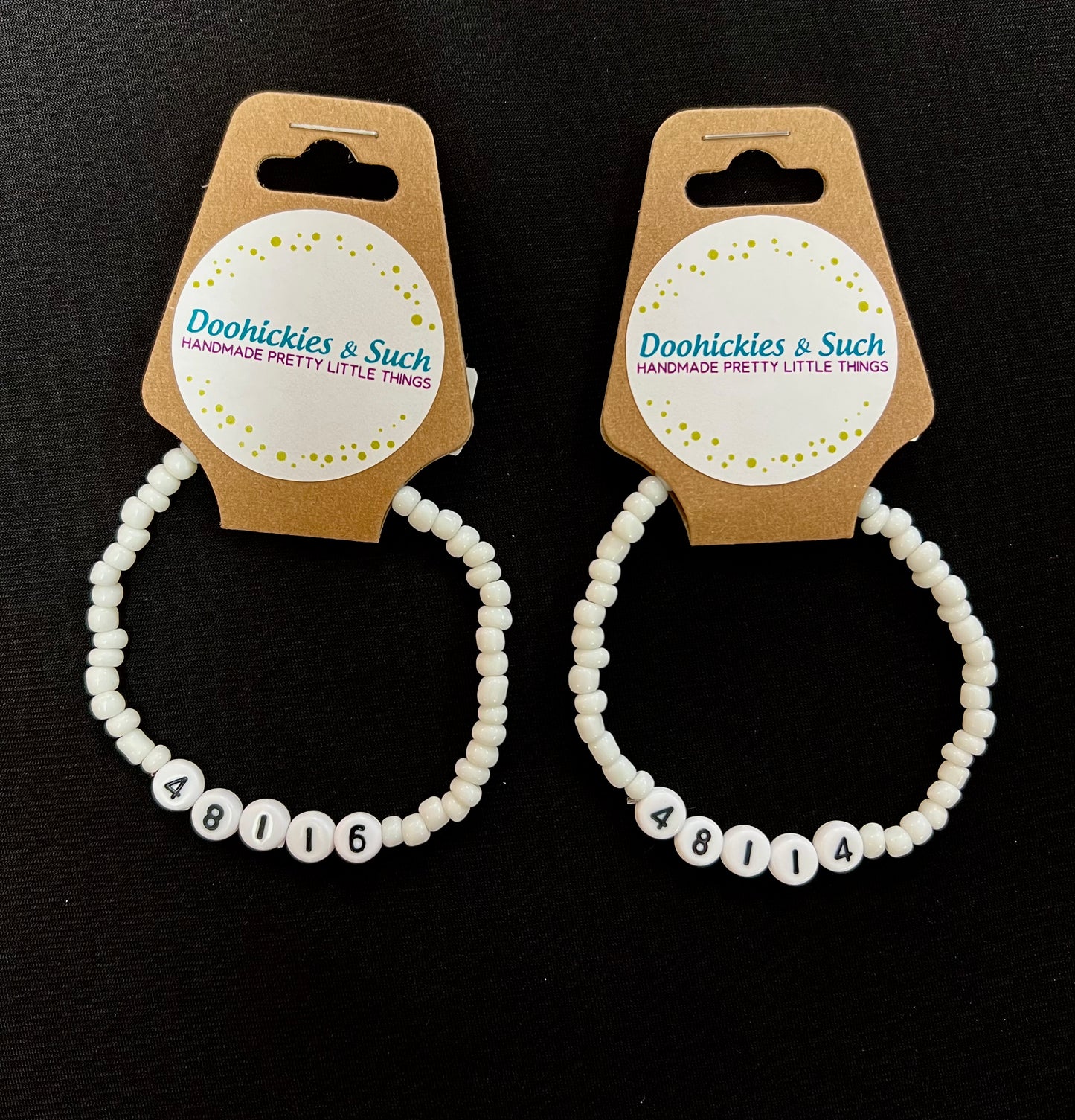 Zip Code Bracelets