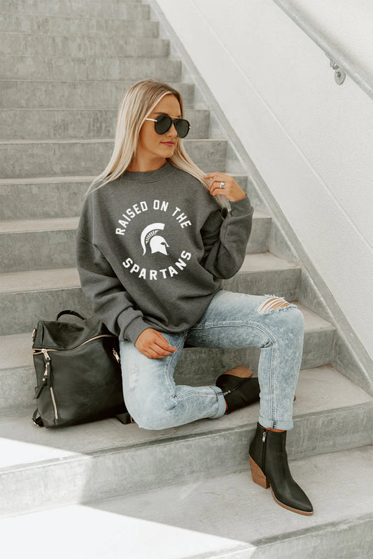 Spartan Raised Crewneck