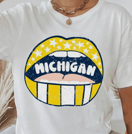 Michigan Mouth Tshirt