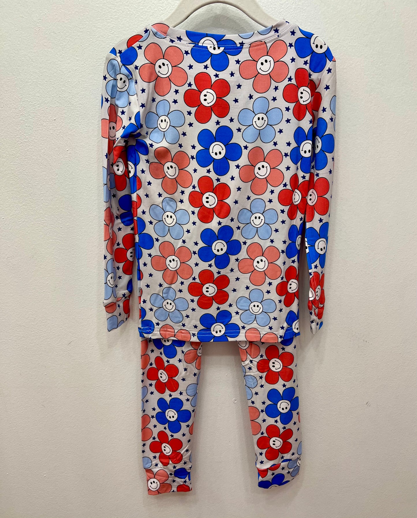 Red White & Bloom Pajama Set
