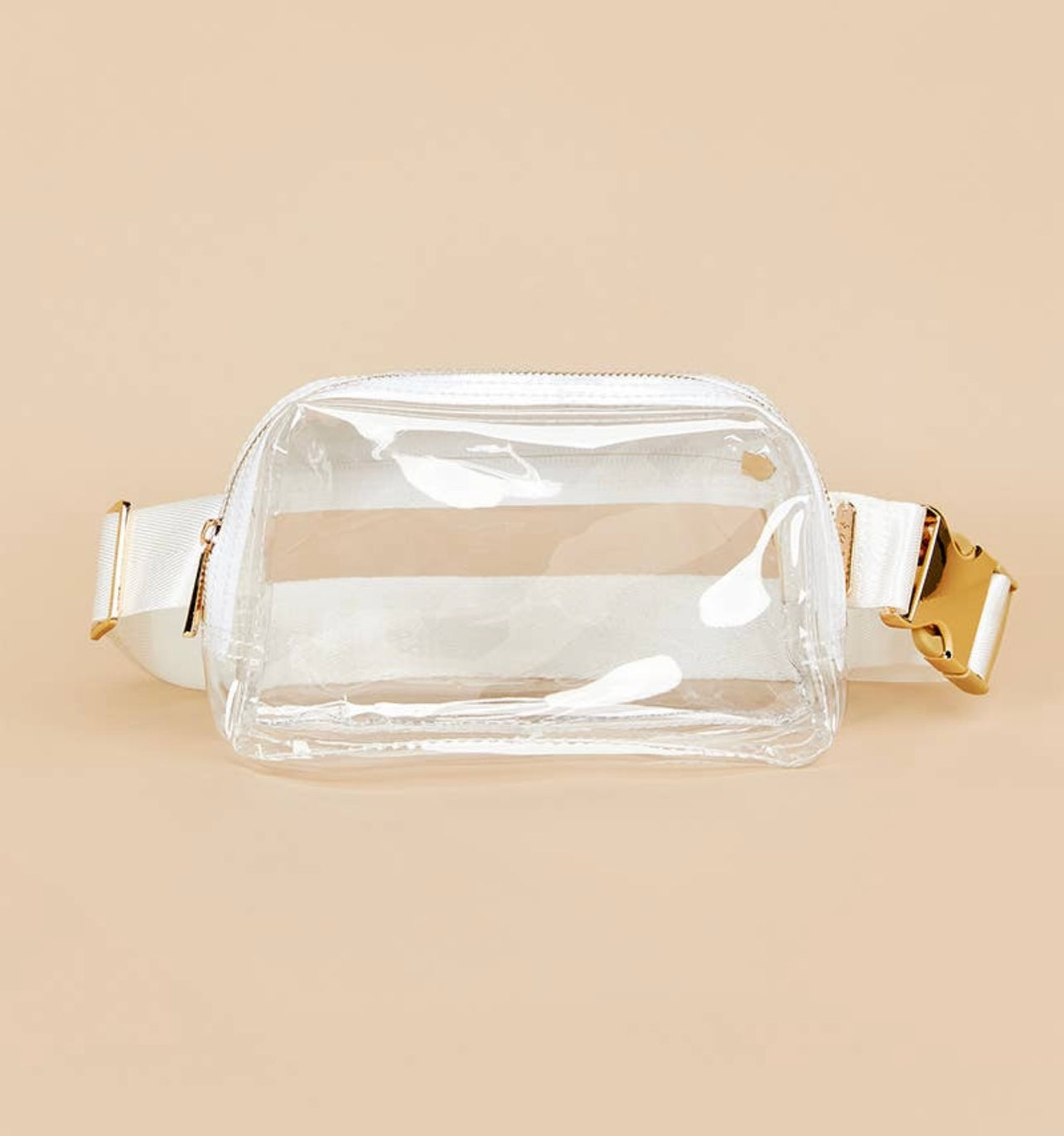 Clear/Gold Fanny Pack