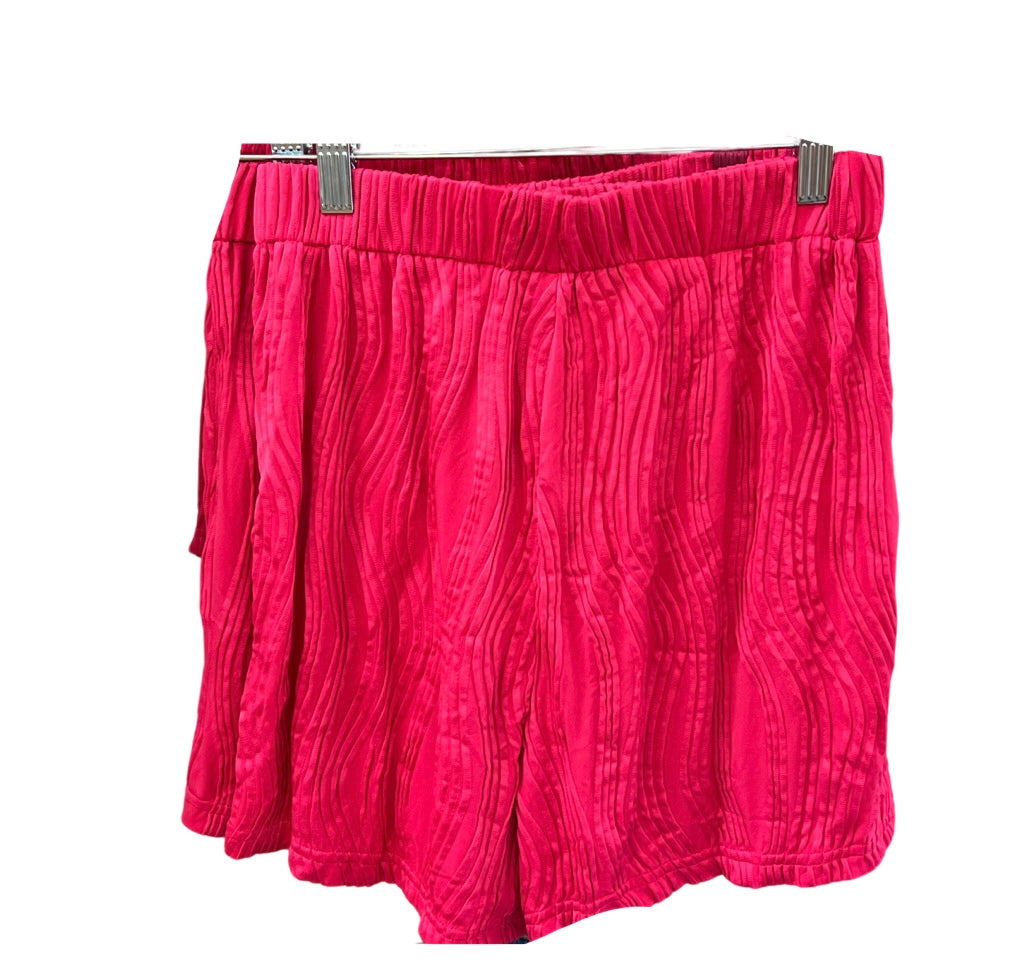 Hot Pink Wave Shorts