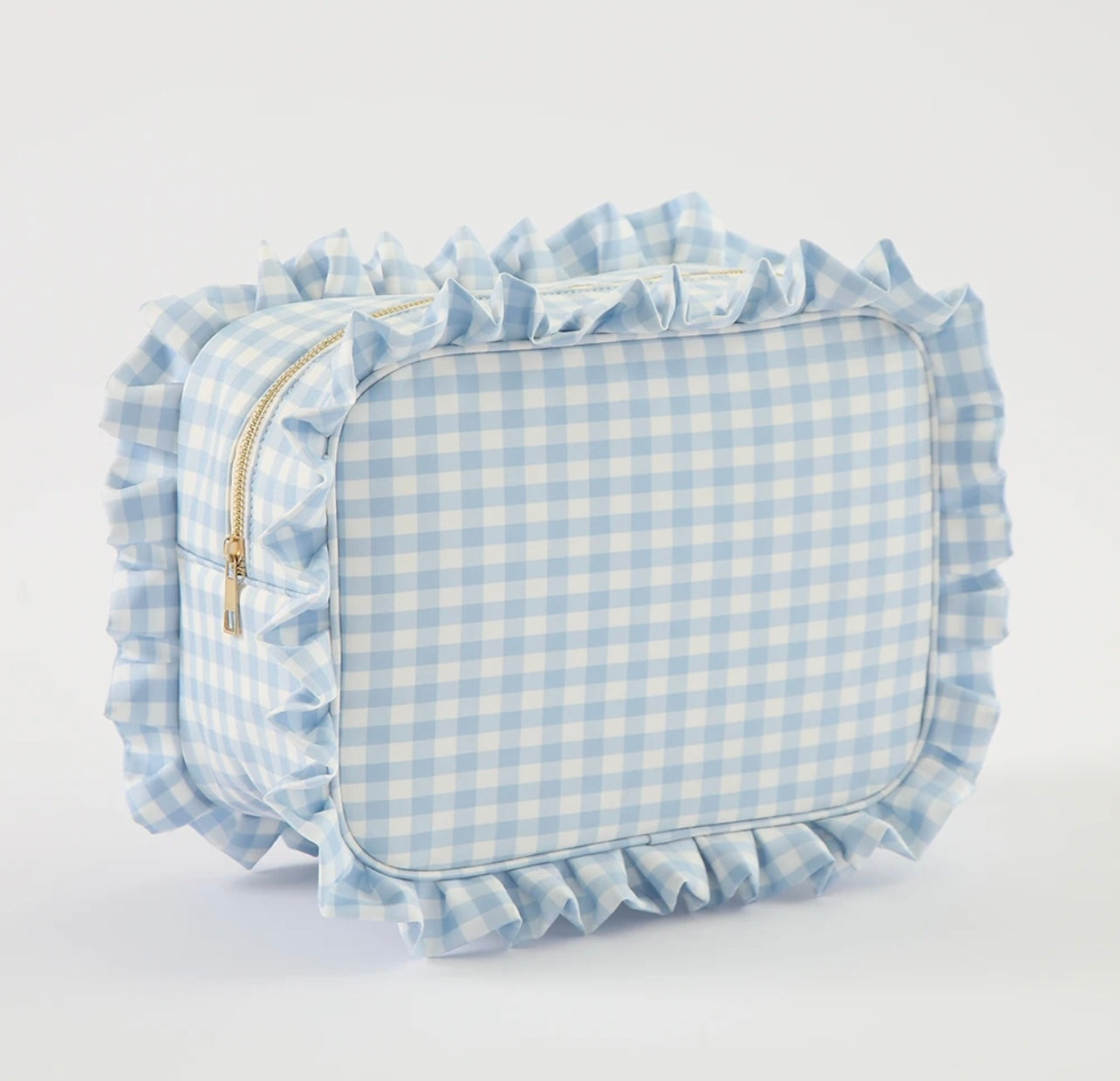 Checkered Cosmetic Case