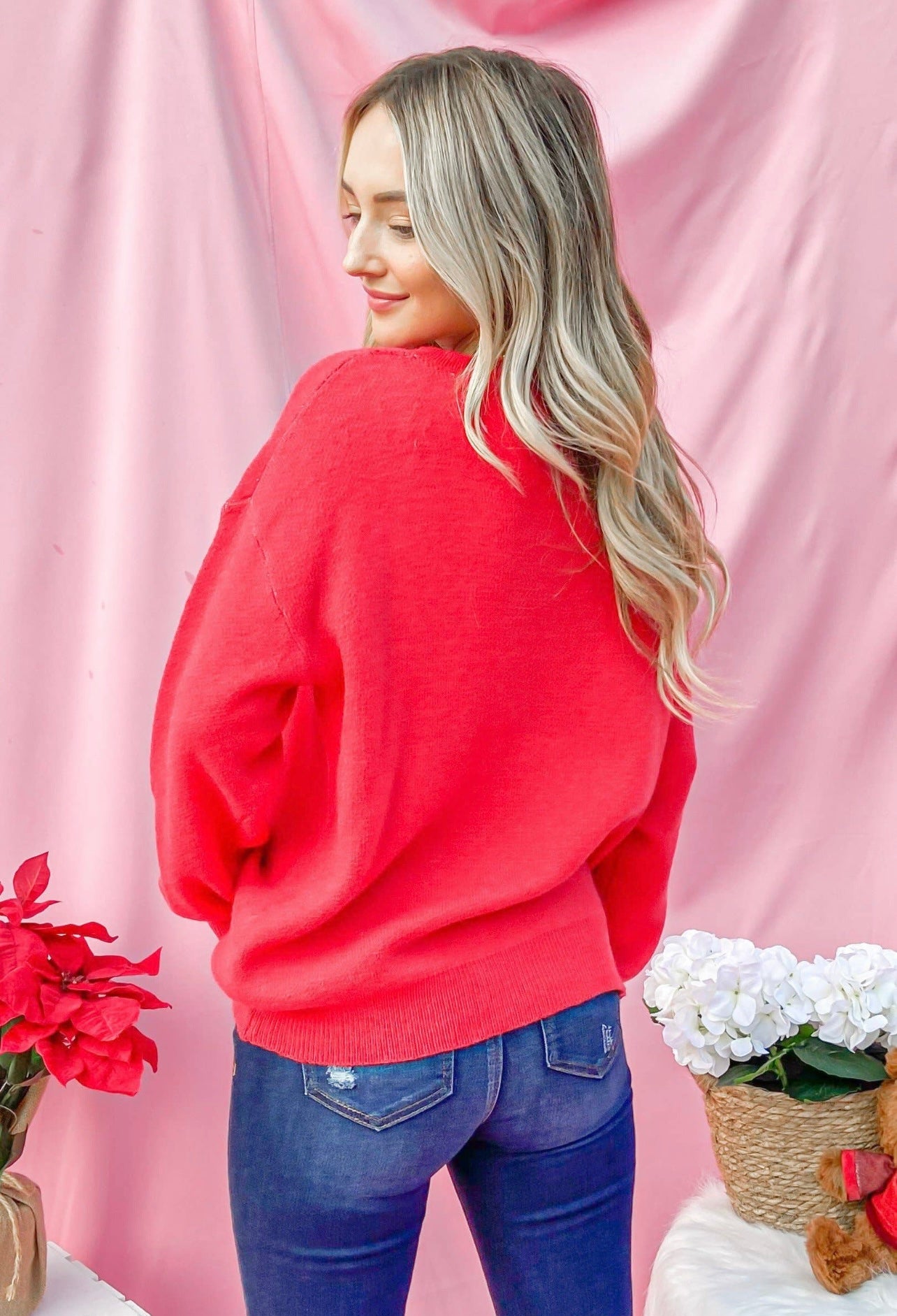 Red Love Sweater
