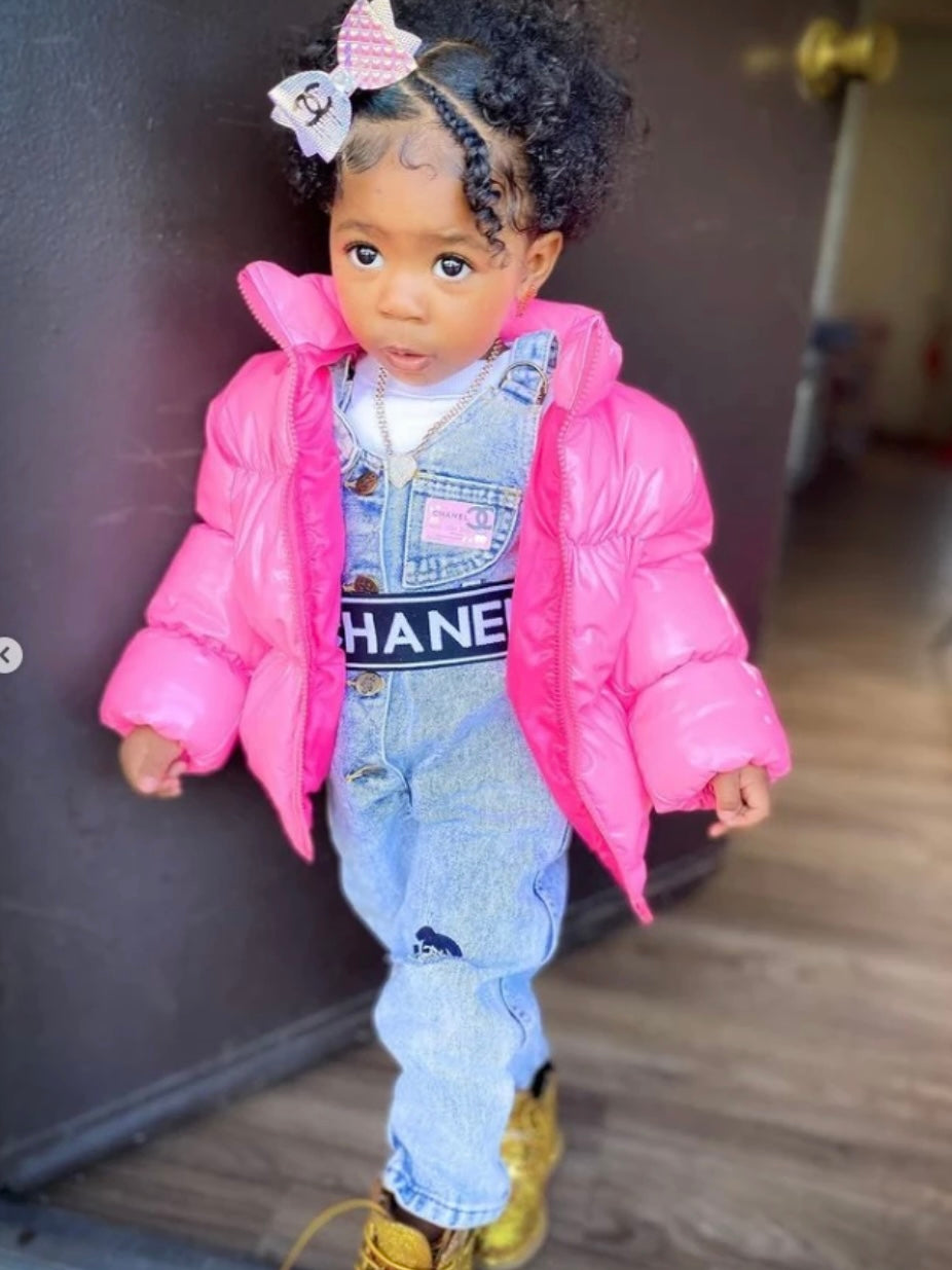 Toddler Pink Puffer Jacket