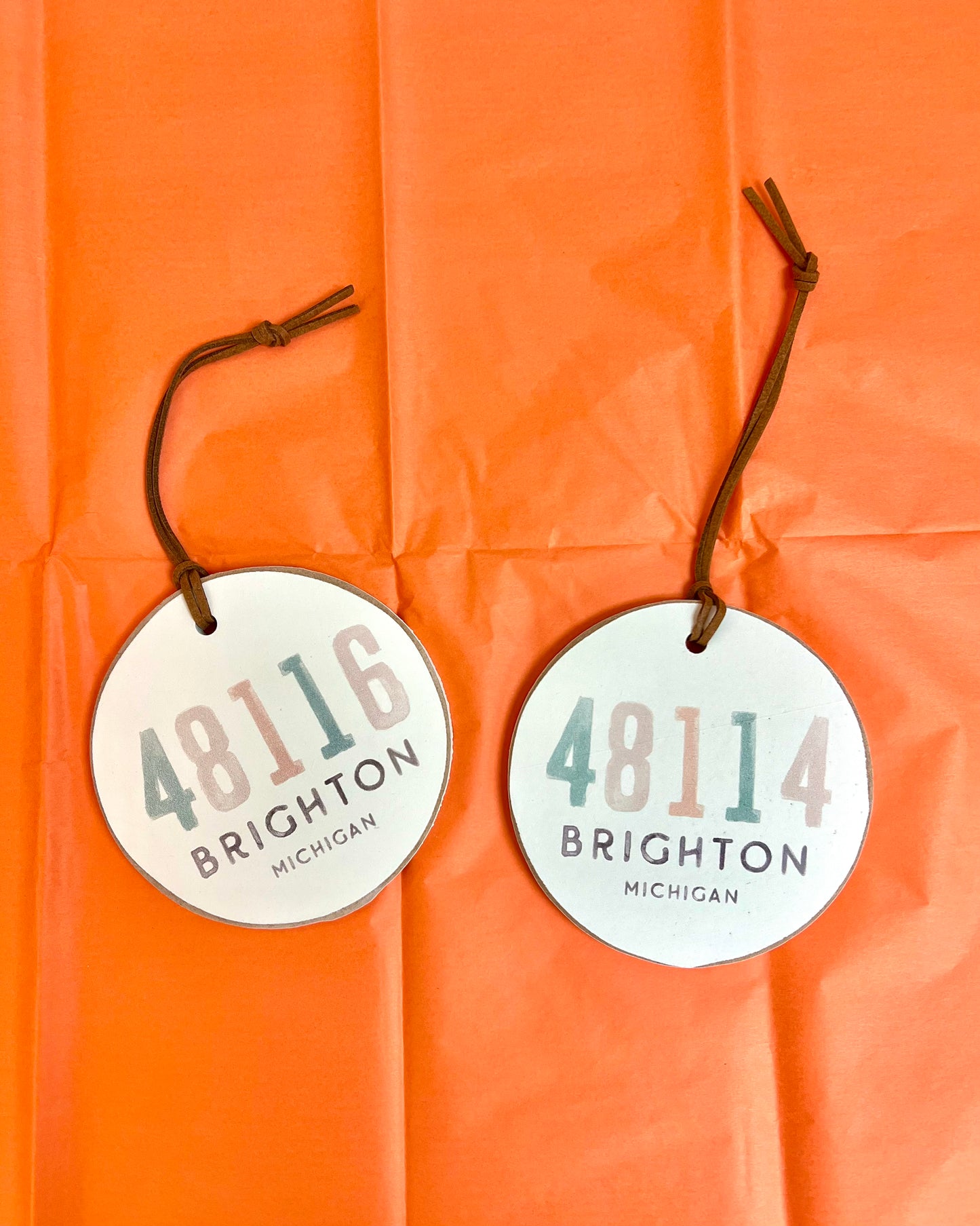 Brighton Zip Ornaments